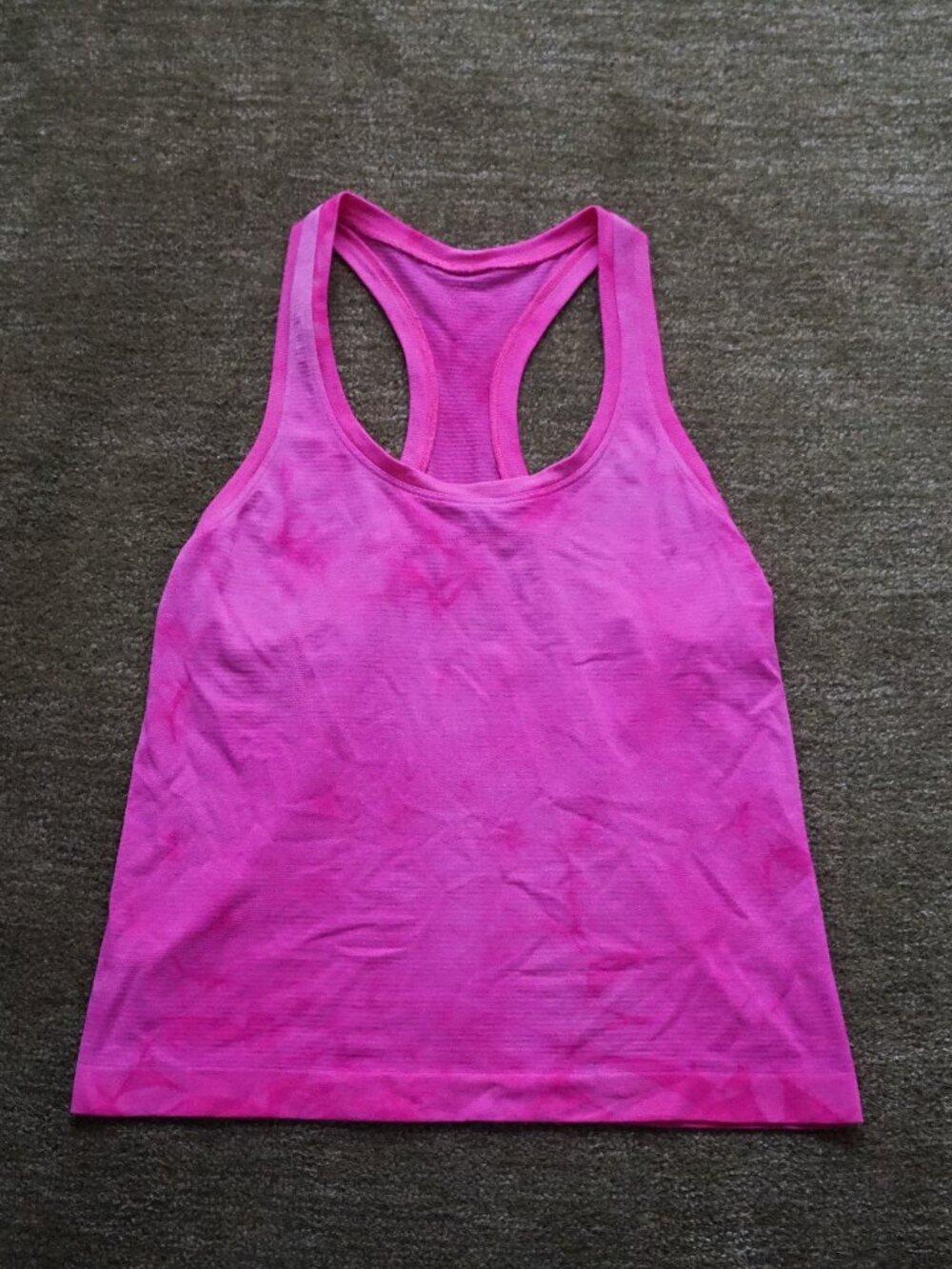 Lululemon Pink Sports Tank Top s-m
